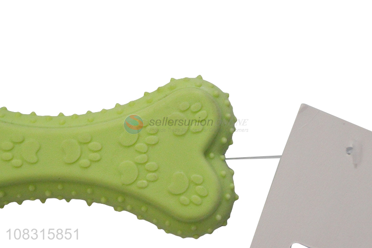 Custom Bone Shape Pet Dog Chew Toy Pet Teeth Cleaning Toy