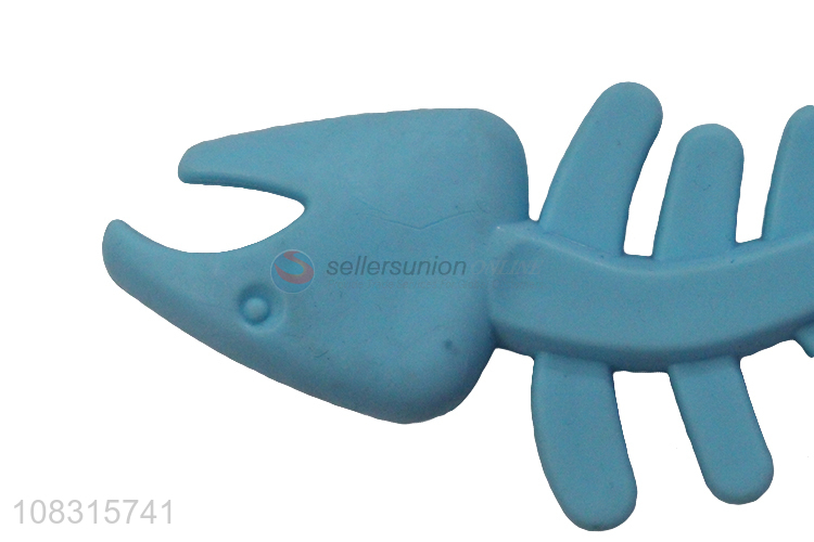 Good Price Fish Bone Shape Pet Dog Cat Chew Toy