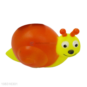 Cartoon Snail Design Bite Resistant Pet Chew Toy