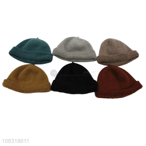 Factory wholesale creative wool hat winter thicken fleece hat