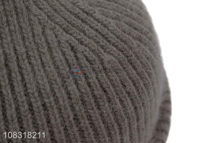 Factory Wholesale Fashion Rabbit Fur Hat Fleece Hat