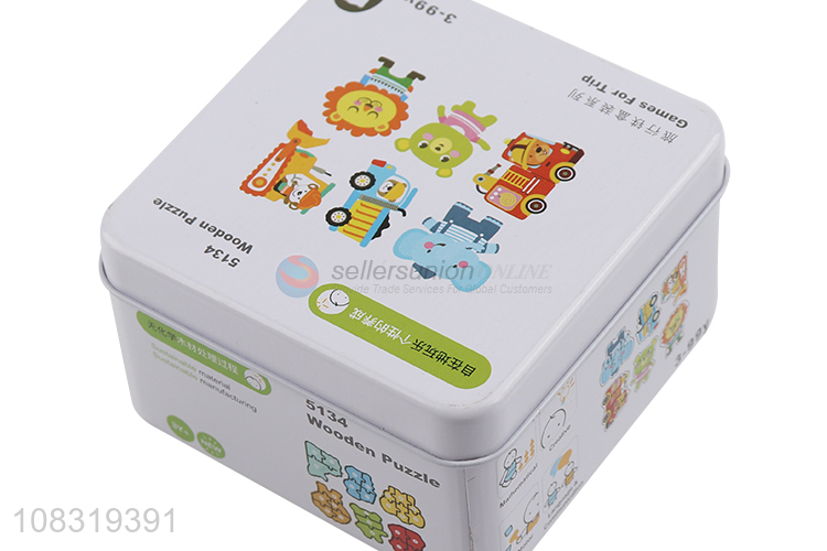 Factory Direct Sale Non-Toxic Wooden Puzzle Educational Toy