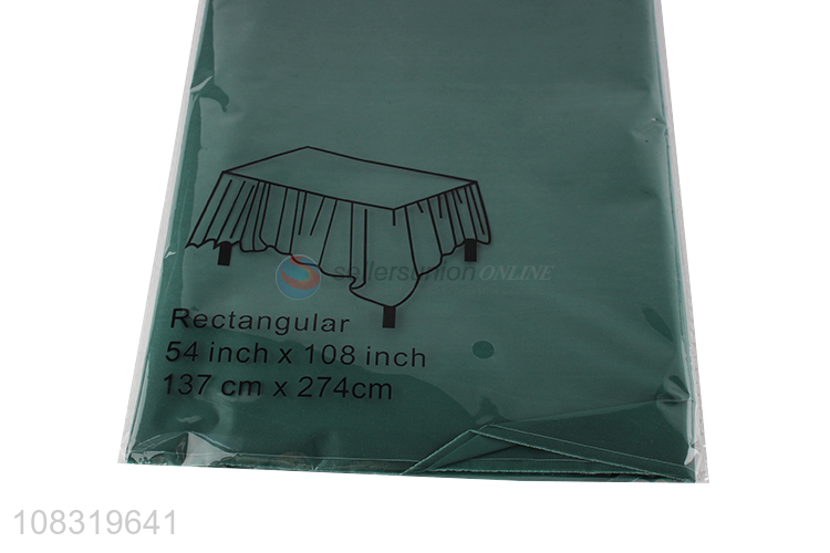 Factory Direct Sale Plastic Table cover Fashion Tablecloth
