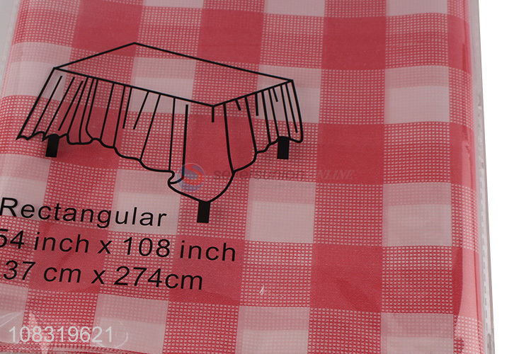 Hot Products Plastic Tablecloth Waterproof Table cover