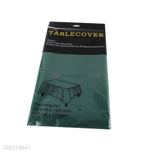 Factory Direct Sale Plastic Table cover Fashion Tablecloth