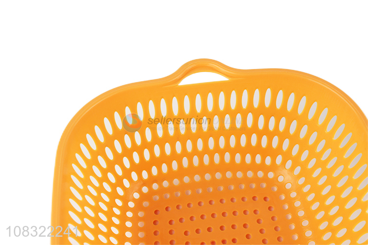 New style 6pieces plastic fruit vegetable drain basket