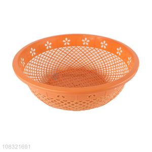 Low price daily use fruits vegetable drain basket for sale