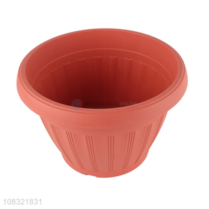New style outdoor decoration plastic flower pot for sale