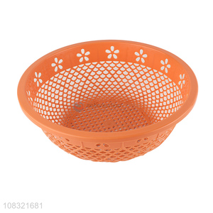 Best selling round kitchen tools fruit drain basket