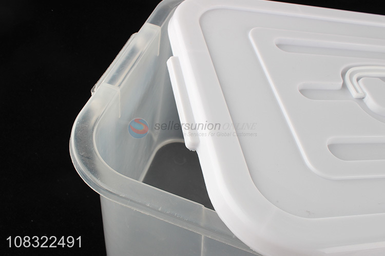 Top quality plastic space saving storage bins for household