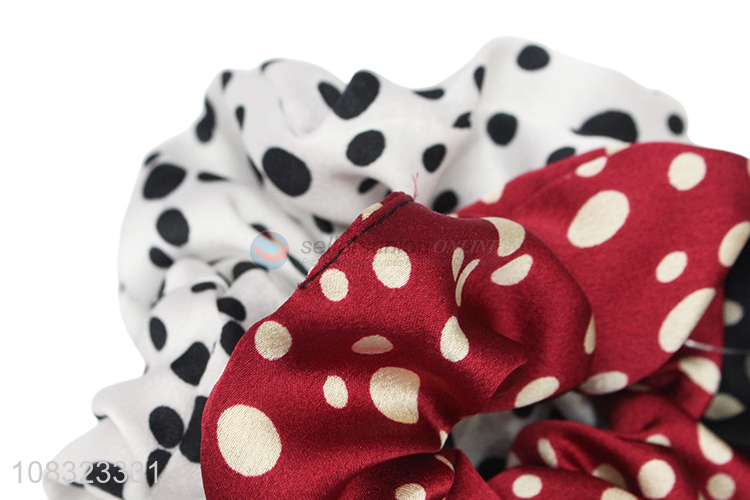 Wholesale Fashion Hair Scrunchies Ladies Hair Rope Hair Band