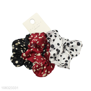 Wholesale Fashion Hair Scrunchies Ladies Hair Rope Hair Band