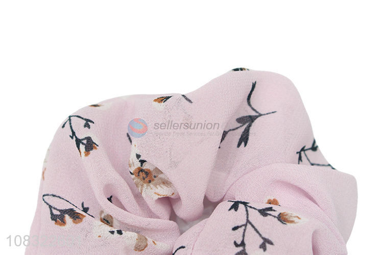 High Quality Chiffon Scrunchies Fashion Hair Tie