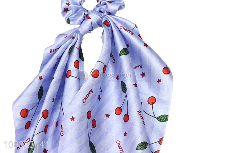 Best Sale Elastic Bow Hair Rope Hair Ties Girls Headwear