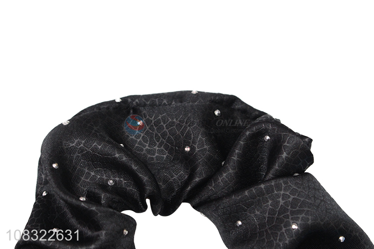 Custom Ladies Hair Band Elastic Scrunchies For Women