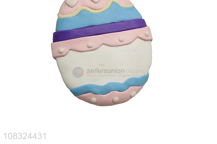 High quality Easter egg polymer clay ornaments for kids gifts