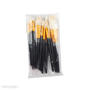 Yiwu market 12pieces women daily use makeup <em>cosmetic</em> brush set