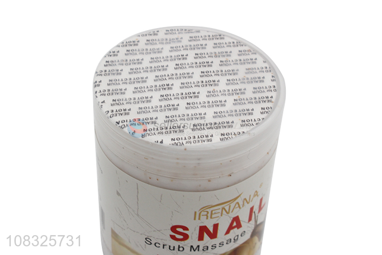 China market scented scrub snail whitening scrub cream