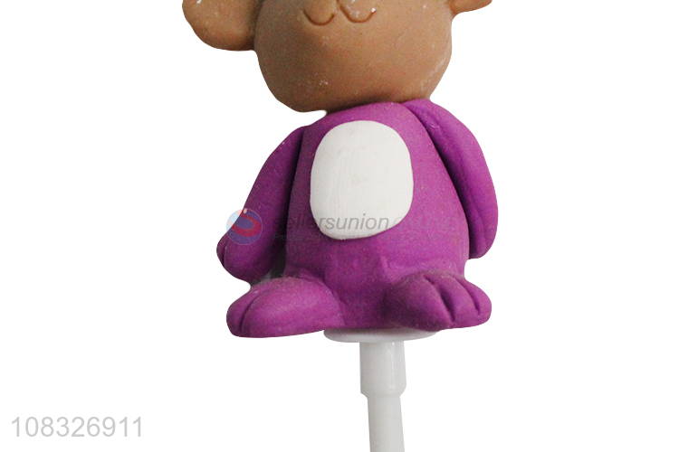 Cartoon Animal Kid Cupcake Topper For Baby Shower