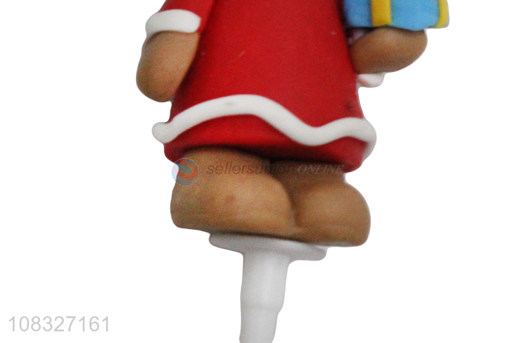 Cute Bear Polymer Clay Cake Topper Fashion Cake Decoration