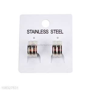 Delicate Design Stainless Steel Hoop <em>Earring</em> For Adults