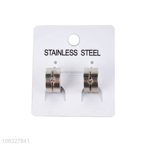 Best Selling Stainless Steel Hoop <em>Earring</em> Fashion Jewelry