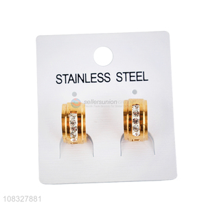 New Products Stainless Steel Earring Fashion Hoop Earring