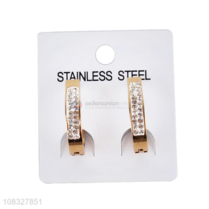New Arrival Stainless Steel Earring Ladies Hoop Earrings