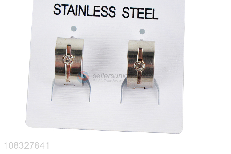 Best Selling Stainless Steel Hoop Earring Fashion Jewelry