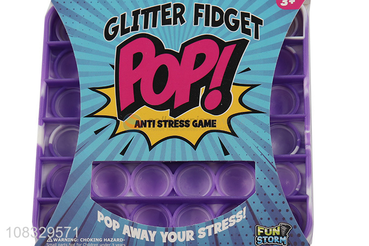 Custom Anti Stress Game Push Pop Bubble Fidget Toys