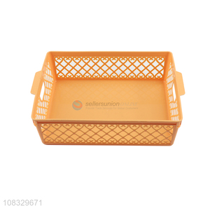 Hot selling rectangular plastic storage baseket multipurpose baskets
