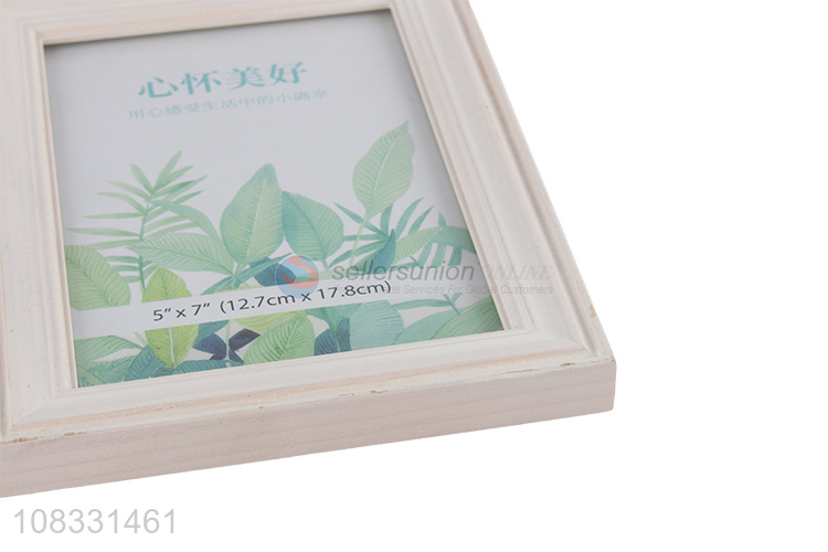 Fashion White Frame Photo Frame Wall-Mounted Picture Frame