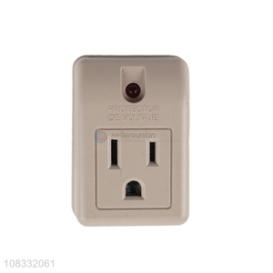 Factory supply 1 outlet surge protector adapter wall socket