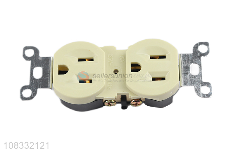 Wholesale 15A 125V 2 outlets American standard power socket