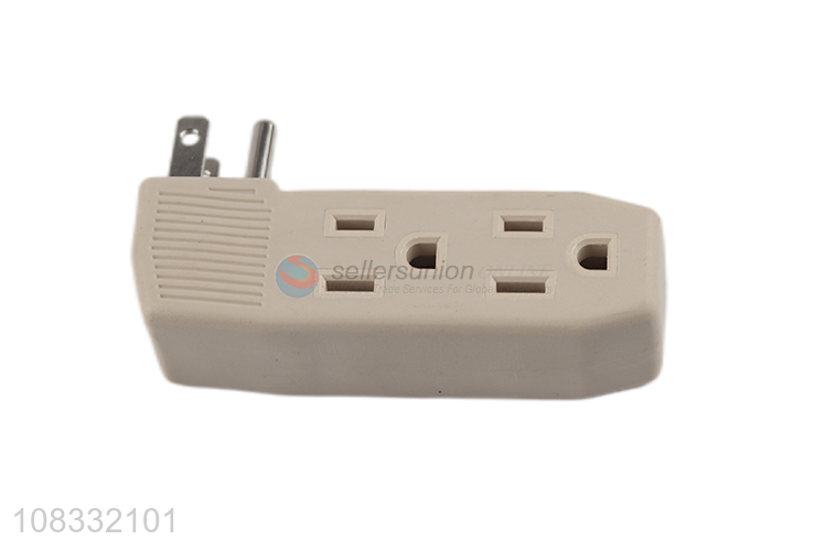 Factory price 3 outlets extension socket adapter 15A 125V