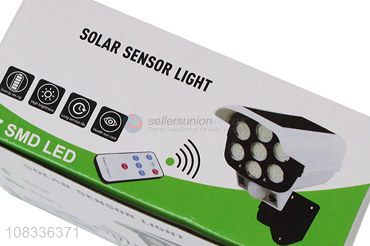 Wholesale price creative solar sensor light emergency lamp