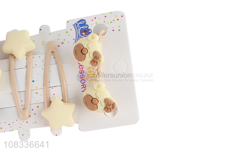 Best selling decorative cute girls hair accessories hair pins