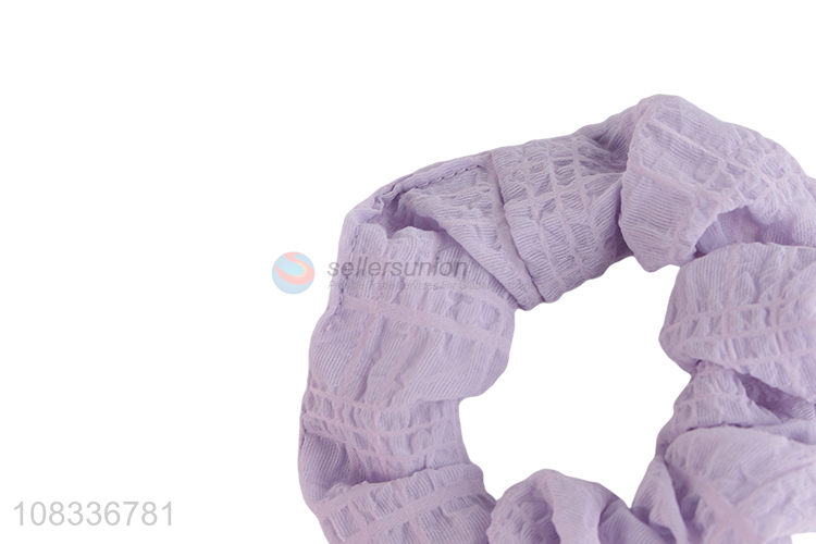 Good quality simple design girls hair ring for hair decoration
