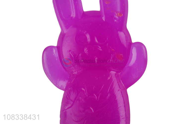 Hot products kids finger toy slingshot animal toy flick rabbit