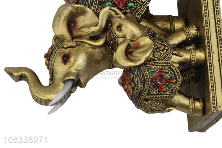High Quality Elephant Figurine Resin Craft Decoration