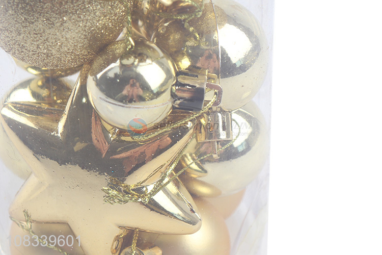 Custom 22 Pieces Christmas Ball Christmas Hanging Ornament Set