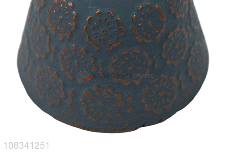 Wholesale 60ml Japanese cast iron tea cup with cherry blossom pattern