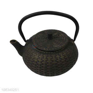China imports 0.8L antique cast iron tea kettle Japanese tetsubin
