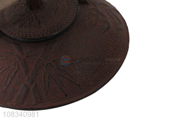 Factory price 0.65L Chinese style cast iron teapot metal tea kettle