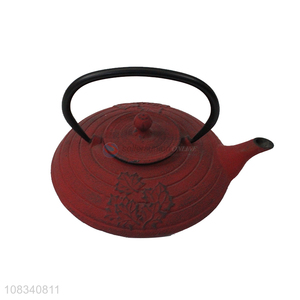Hot product 0.8L Japanese cast iron tetsubin loop-handled metal teapot