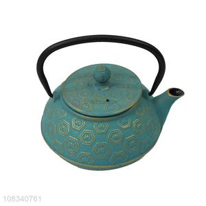 Hot selling 0.8L Japanese tetsubin cast iron teapot with tea infuser