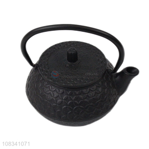 Hot product 0.3L cast iron Chinese kungfu teapot with tea strainer