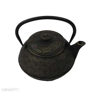 Popular design  0.8L cast iron Chinese kungfu teapot Japanese tetsubin