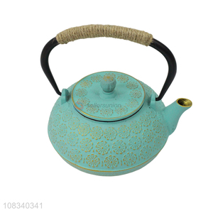 New arrival 0.8L Japanese style enamel cast iron teapot for longjing tea
