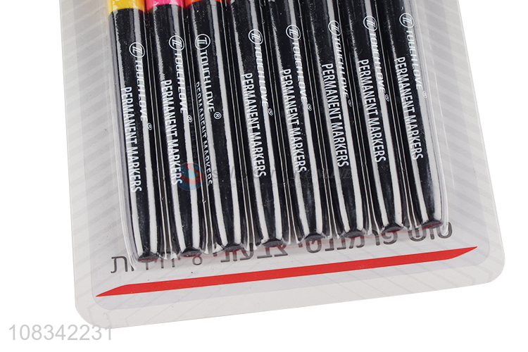 Hot products 10pcs color handaccount pen marker pen